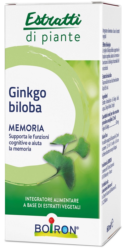 GINKGO BILOBA BOIRON ESTRATTO IDROALCOLICO 60 ML - Fontenova srl
