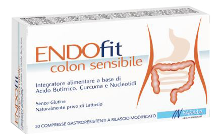 ENDOFIT COLON SENSIBILE 30 COMPRESSE GASTRORESISTENTI A RILASCIO MODIFICATO - Fontenova srl