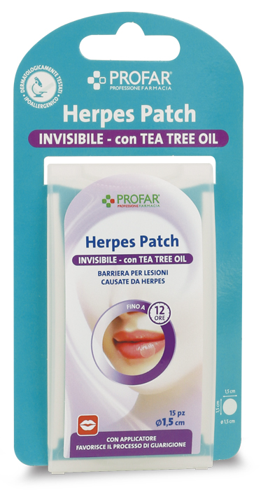 PROFAR HERPES PATCH CON TEA TREE 15 PEZZI - Fontenova srl