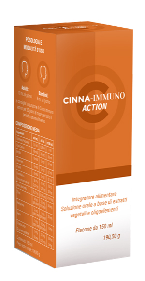 CINNA IMMUNO ACTION SOLUZIONE ORALE 150 ML - Fontenova srl