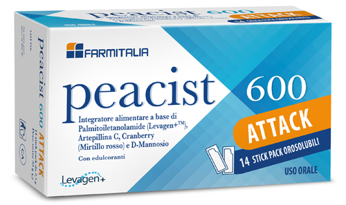 PEACIST 600 ATTACK 14 STICK PACK OROSOLUBILI - Fontenova srl