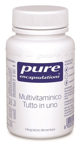 PURE ENCAPSULATIONS MULTIVITAMINICO TUTTO IN UNO 30 CAPSULE - Fontenova srl