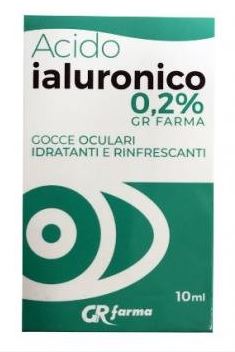 GR FARMA GOCCE OCULARI IDRATANTI E RINFRESCANTI ACIDO IALURONICO - Fontenova srl