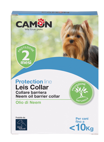LEIS COLLARE BARRIERA CON OLIO DI NEEM CANE 35 CM S 12 PEZZI - Fontenova srl