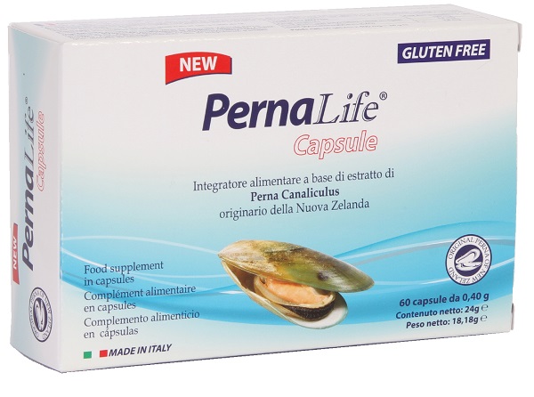PERNALIFE 60 CAPSULE DA 0,40 G - Fontenova srl