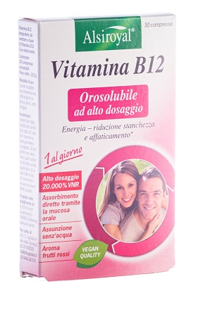 VITAMINA B12 OROSOLUBILE 30 COMPRESSE - Fontenova srl