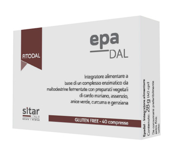 EPADAL 40 COMPRESSE FITODAL - Fontenova srl