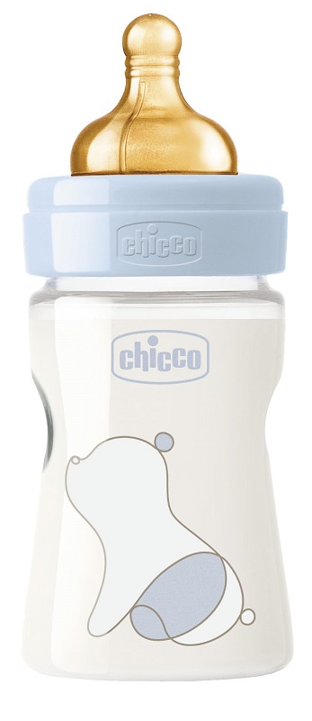 CHICCO BIBERON ORIGINAL 150ML TOUCH 1 FORO BOY CON TETTARELLA IN CAUCCIU' - Fontenova srl