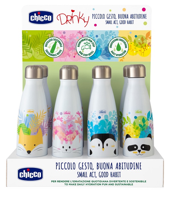CHICCO BORRACCIA INOX 350 ML - Fontenova srl