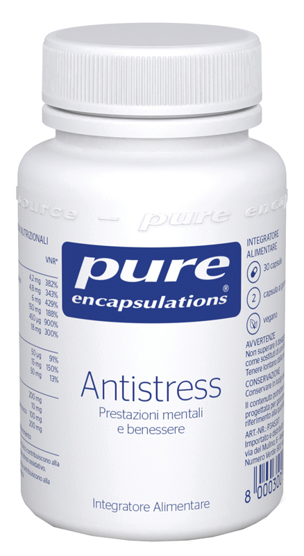 PURE ENCAPSULATIONS ANTISTRESS 30 CAPSULE - Fontenova srl