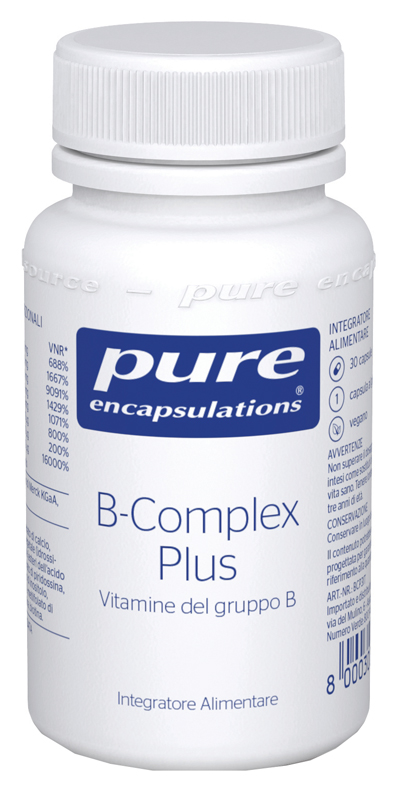 PURE ENCAPSULATIONS B-COMPLEX PLUS 30 CAPSULE - Fontenova srl