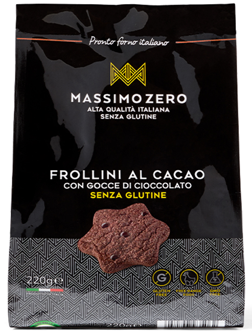 MASSIMO ZERO FROLLINI CACAO 220 G - Fontenova srl