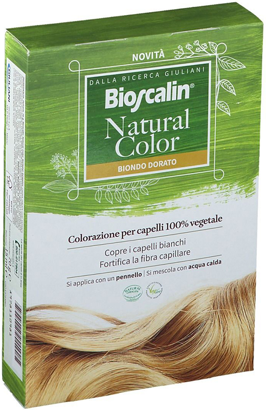 BIOSCALIN NATURAL COLOR BIONDO DORATO 70 G - Fontenova srl