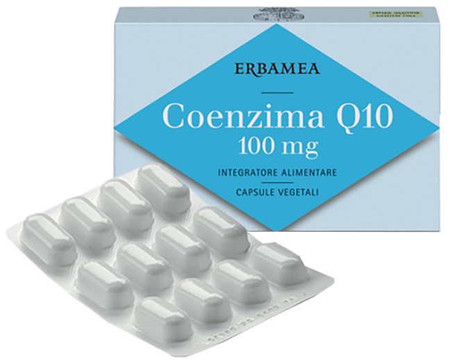 ERBAMEA COENZIMA Q10 100 MG 24 CAPSULE VEGETALI - Fontenova srl