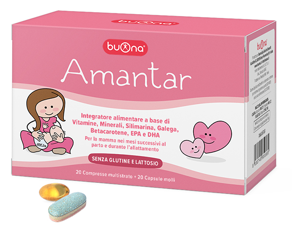 AMANTAR 20 COMPRESSE + 20 CAPSULE - Fontenova srl