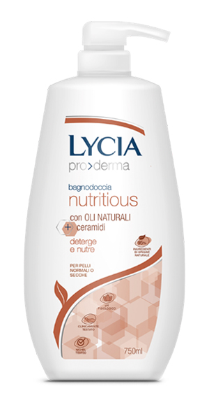 LYCIA PRODERMA BAGNODOCCIA NUTRITIOUS 750 ML - Fontenova srl