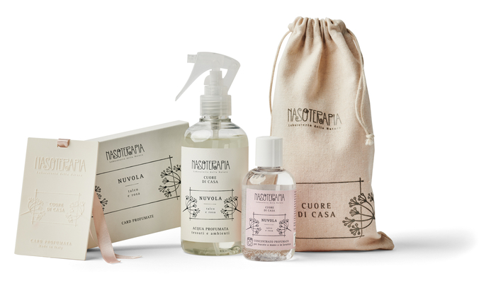 CONCENTRATO PROFUMATO NUVOLA DI TALCO E ROSA NASOTERAPIA 150 ML - Fontenova srl