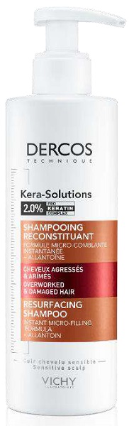 DERCOS TECHNIQUE KERASOL SHAMPOO RISTRUTTURANTE 250 ML - Fontenova srl