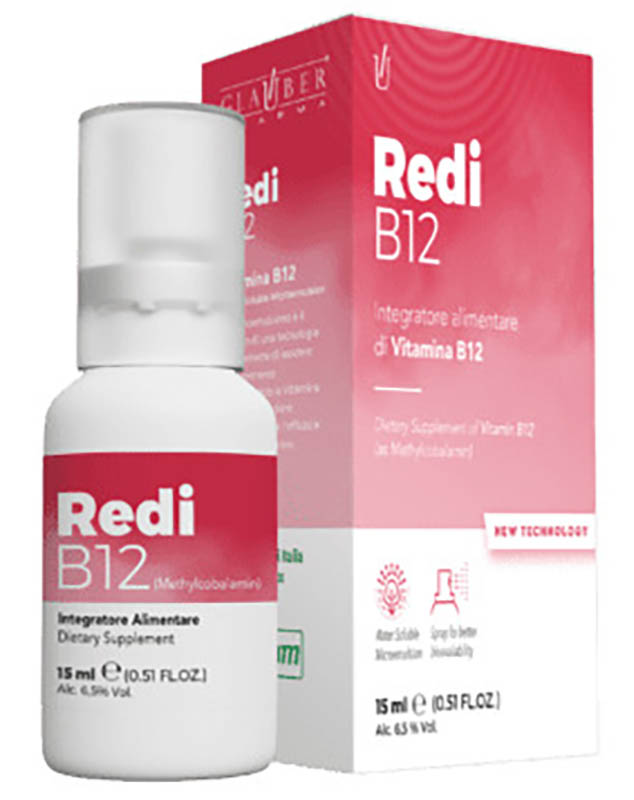 REDI-B12 SPRAY GLAUBER 15 ML - Fontenova srl