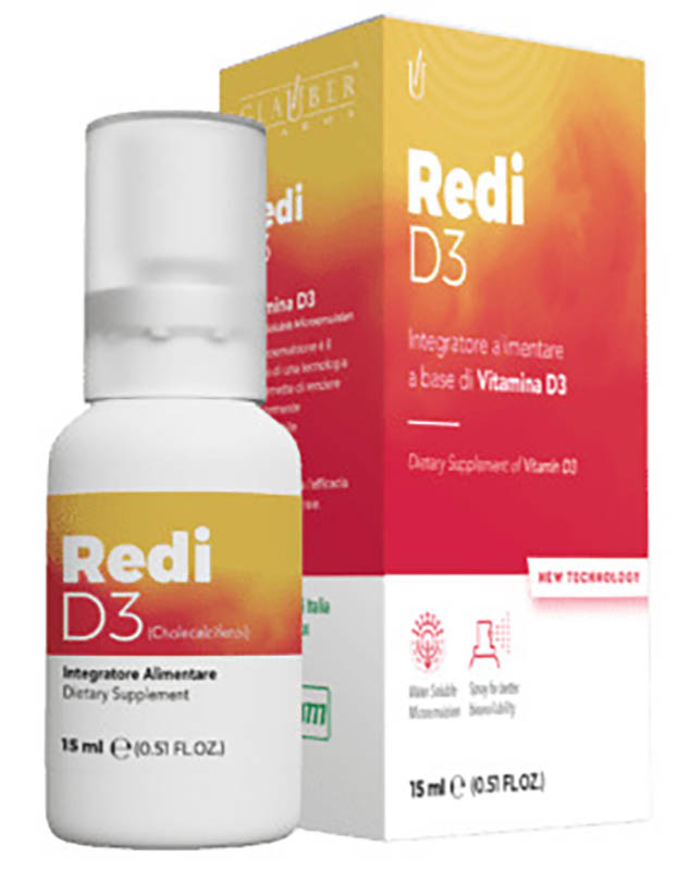 REDI-D3 SPRAY GLAUBER 15 ML - Fontenova srl