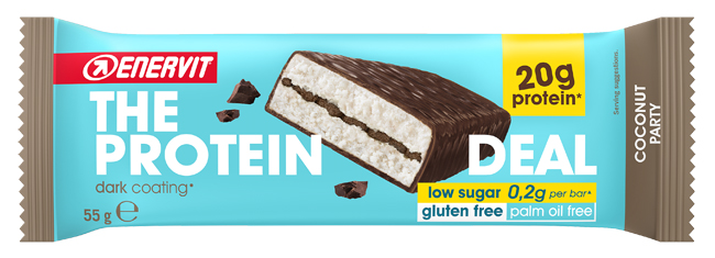 ENERVIT PROTEIN DEAL COCONUT 55 G - Fontenova srl