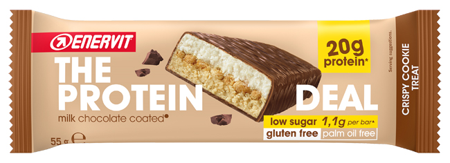 ENERVIT PROTEIN DEAL COOKIE 55 G - Fontenova srl