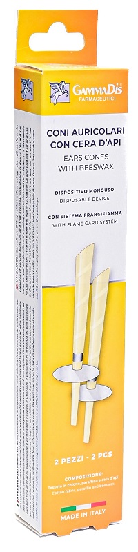 CONI AURICOLARI 2 PEZZI GAMMADIS - Fontenova srl