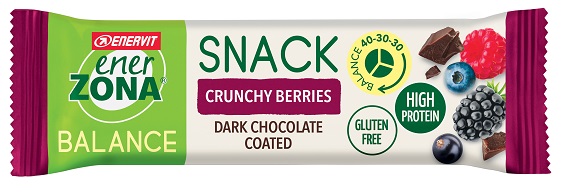 ENERZONA SNACK CRUNCHY BERRIES 33 G - Fontenova srl