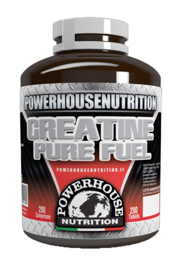 POWERHOUSE NUTRITION CREATINE PURE FUEL 200 COMPRESSE - Fontenova srl
