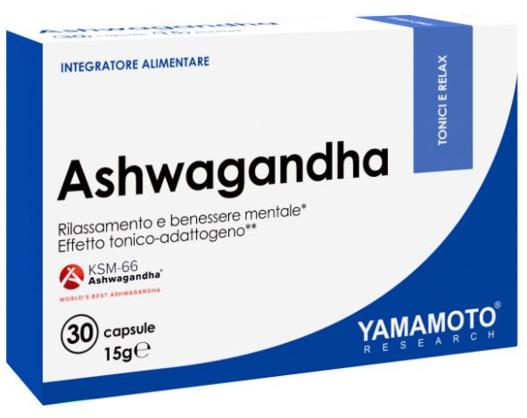 YAMAMOTO RESEARCH ASHWAGANDHA 30 CAPSULE - Fontenova srl