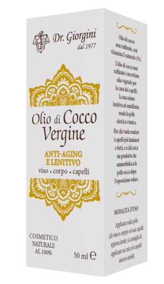 OLIO DI COCCO VERGINE 50 ML - Fontenova srl