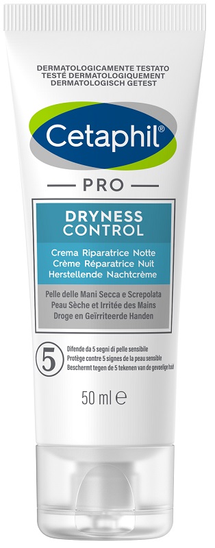 CETAPHIL PRO DRYNESS CONTROL CREMA MANI RIPARATRICE NOTTE 50 ML - Fontenova srl