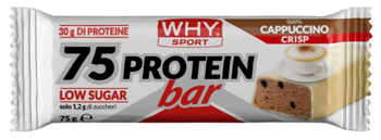WHYSPORT 75 PROTEIN BAR CAPPUCCINO CRISP 75 G - Fontenova srl
