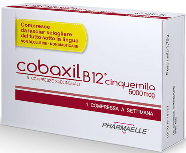 COBAXIL B12 5000MCG 5 COMPRESSE SUBLINGUALI - Fontenova srl