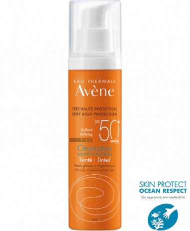 AVENE EAU THERMALE CLEANANCE SOLARE COLORATO 50+ 50 ML - Fontenova srl