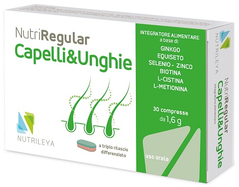 NUTRIREGULAR CAPELLI & UNGHIE 30 COMPRESSE - Fontenova srl