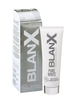 BLANX PURE WHITE DENTIFRICIO SBIANCANTE NON ABRASIVO 25 ML - Fontenova srl