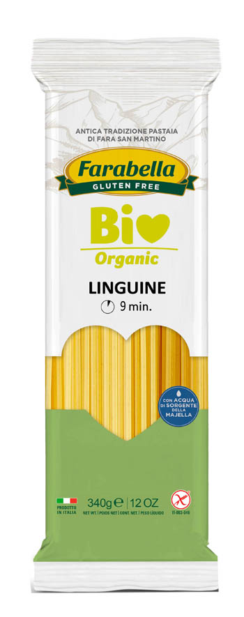 FARABELLA BIO LINGUINE MAIS-RISO 340 G - Fontenova srl