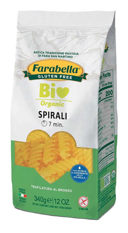 FARABELLA BIO SPIRALI MAIS-RISO 340 G - Fontenova srl