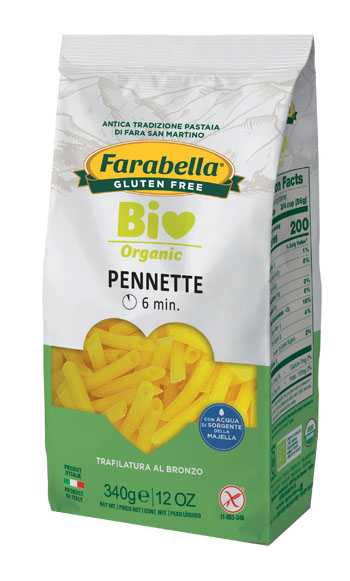FARABELLA BIO PENNETTE MAIS-RISO 340 G - Fontenova srl