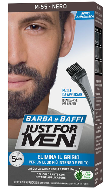 JUST FOR MEN BARBA & BAFFI M55 NERO 51 G - Fontenova srl
