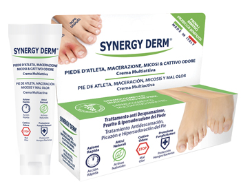 SYNERGY DERM CREMA PIEDE ATLETA MACERAZIONE SUDORE - Fontenova srl