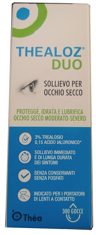 SOLUZIONE OCULARE THEALOZ DUO 10 ML - Fontenova srl