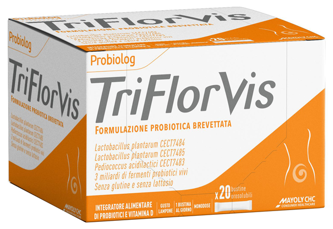 TRIFLORVIS 20 BUSTINE POLVERE OROSOLUBILE - Fontenova srl