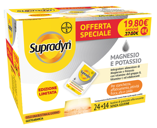 SUPRADYN MAGNESIO E POTASSIO LIMITED EDITION 14 + 24 BUSTINE - Fontenova srl