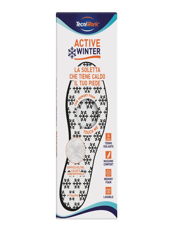 SOLETTE MEMORY FOAM ACTIVE WINTER 38 - Fontenova srl