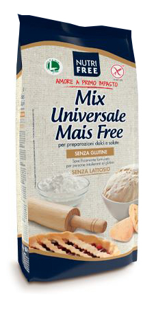 NUTRIFREE MIX UNIVERSALE MAIS FREE PREPARAZIONI DOLCI E SALATE 800 G - Fontenova srl