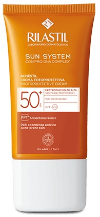 RILASTIL SUN SYSTEM ACNESTIL SPF 50+ CREMA 40 ML - Fontenova srl