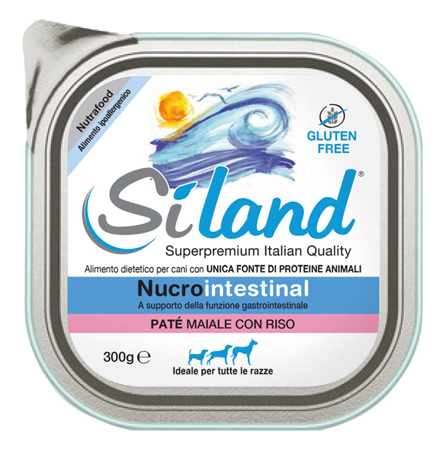 SILAND NUCROINTESTINAL UMIDO CANE MAIALE/RISO 300 G - Fontenova srl