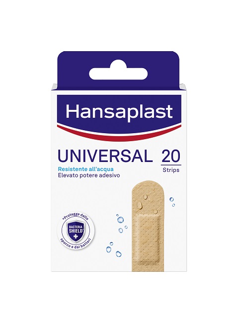 CEROTTO HANSAPLAST UNIVERSAL 72X19 MM 20 PEZZI - Fontenova srl